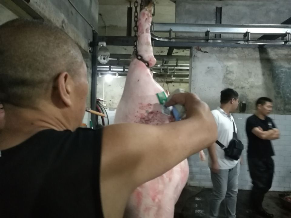 抚松县第一家生猪屠宰企业“拱一拱”