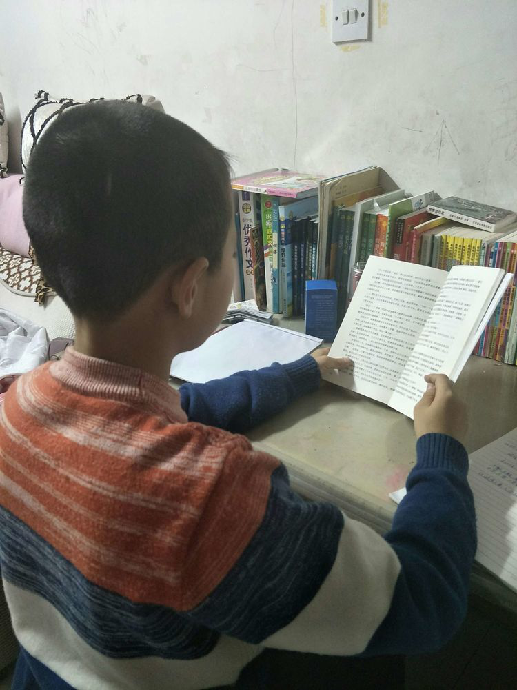 通榆县实验小学校五年一班王敬豪《敬书斋》第三期家庭读书会——诚信是人之本